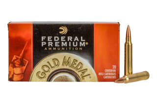 Federal gold medal match sierra matchking ammunition in 300 win mag is the de-facto cartridge for long range precision